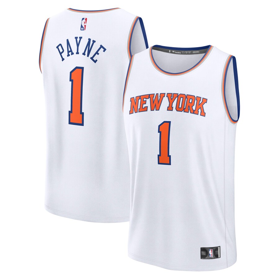 Men's New York Knicks Cameron Payne Fanatics White Fast Break Replica Player Jersey - Association Edition