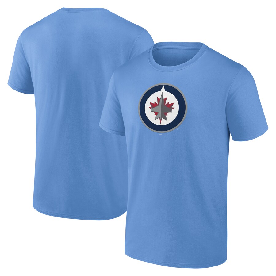 Men's Winnipeg Jets Fanatics Blue Alternate Logo T-Shirt