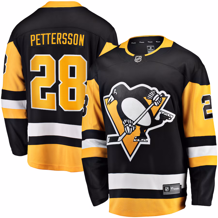 Marcus Pettersson Pittsburgh Penguins Fanatics Home Breakaway Player Jersey - Black