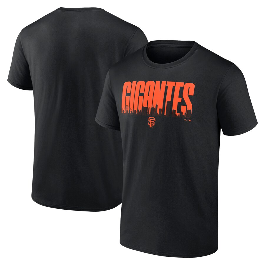 Men's San Francisco Giants Black Gigantes T-Shirt