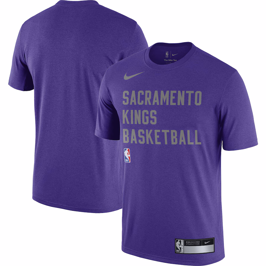 Men's Sacramento Kings Nike Purple 2023/24 Sideline Legend Performance Practice T-Shirt