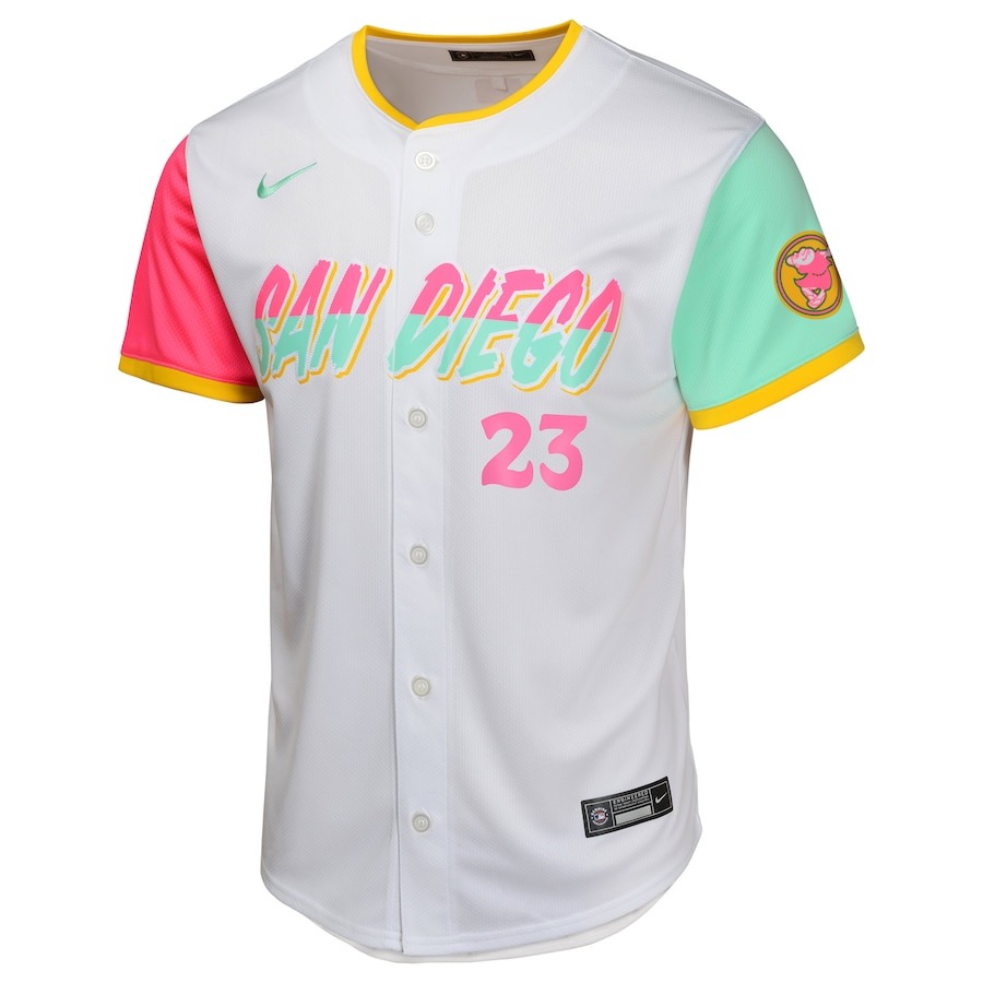 Youth San Diego Padres Fernando Tatis Jr. Nike White City Connect Limited Player Jersey