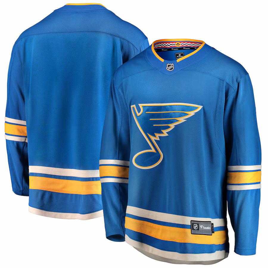 Youth St. Louis Blues Fanatics Blue Alternate Breakaway Jersey