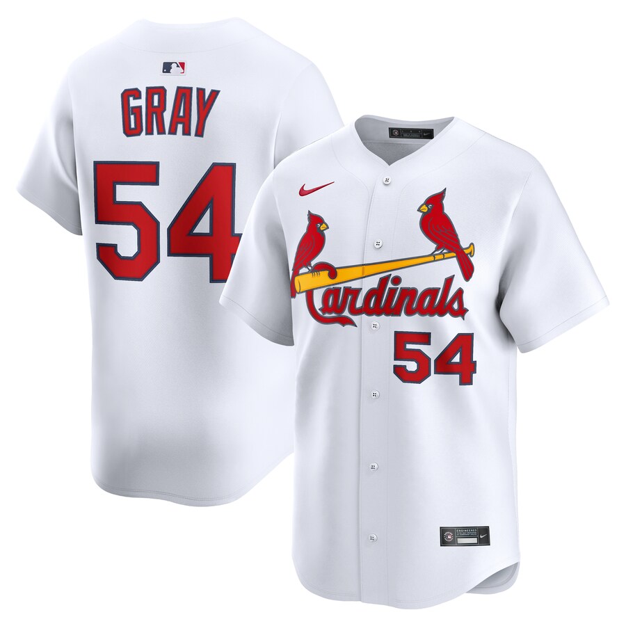 Men's St. Louis Cardinals Sonny Gray Nike White Alternate Limited Player Jersey