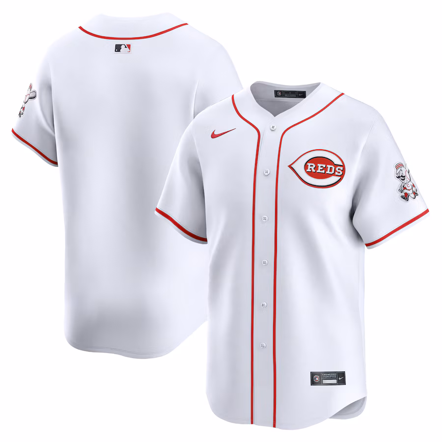Men's Cincinnati Reds Nike White Home Limited Jersey
