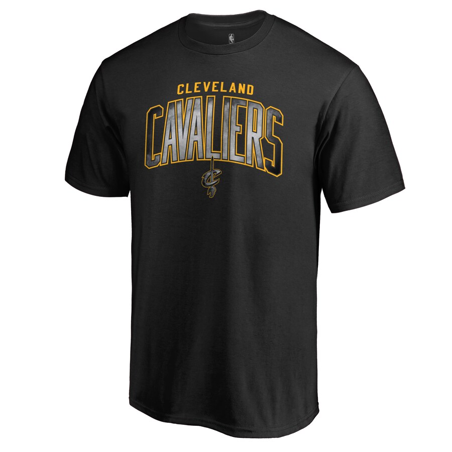 Men's Cleveland Cavaliers Black Arch Smoke T-Shirt