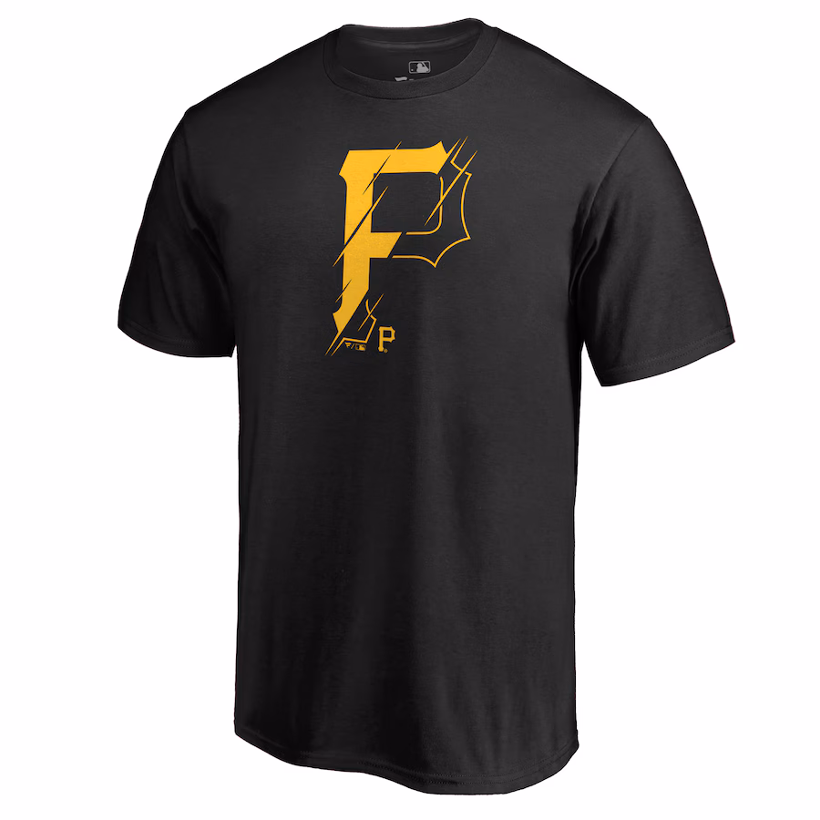 Men's Pittsburgh Pirates Black X-Ray T-Shirt