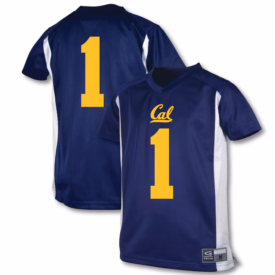Youth Garb #1 Blue Cal Bears Football Jersey