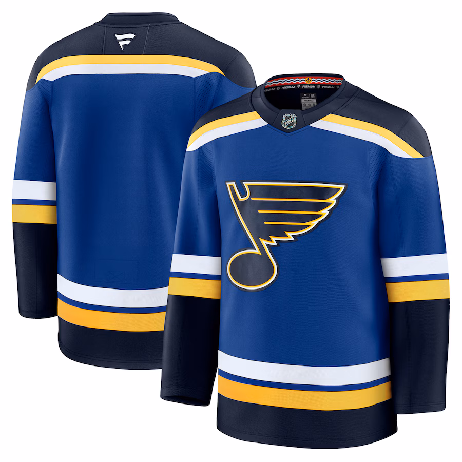 Men's St. Louis Blues Fanatics Blue Home Premium Jersey