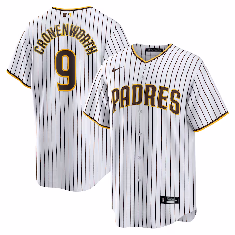 Men's San Diego Padres Jake Cronenworth Nike White Home Replica Jersey