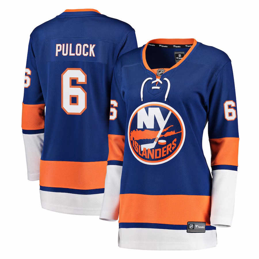 Women's New York Islanders Ryan Pulock Fanatics Royal Breakaway Player Jersey