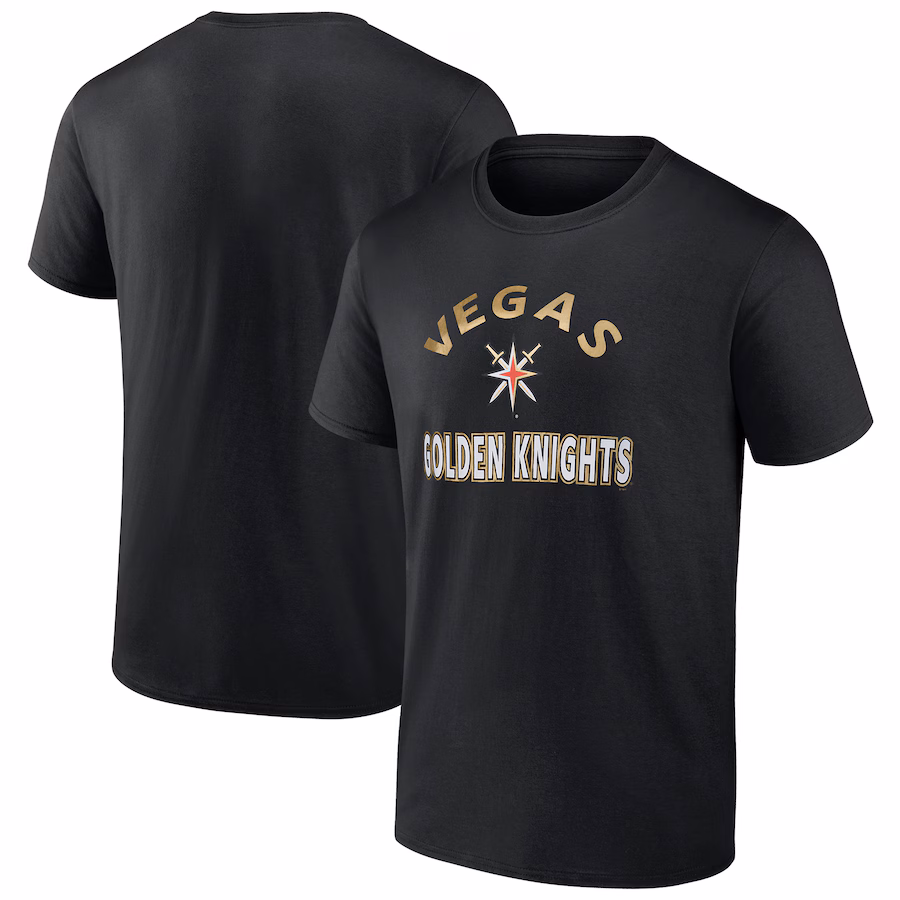 Men's Vegas Golden Knights Fanatics Black Humble T-Shirt