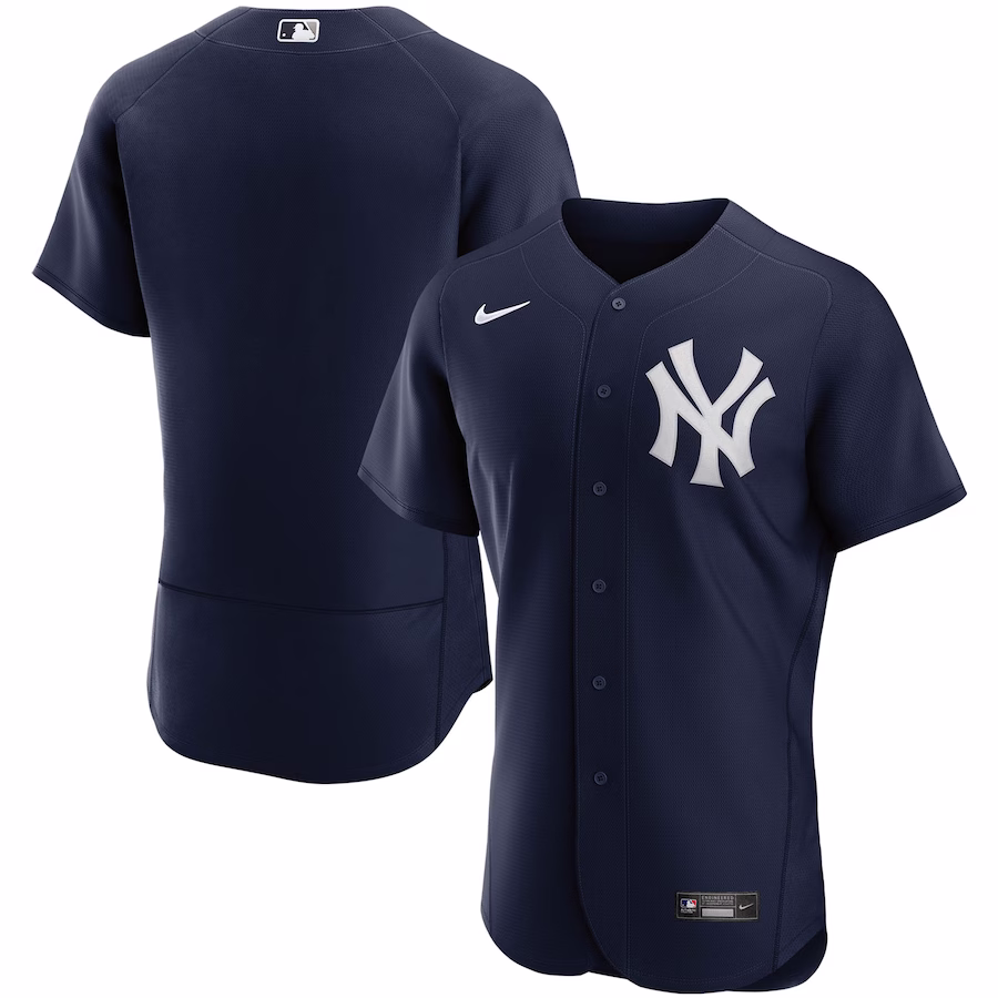 Men's New York Yankees Nike Navy Alternate Authentic Team Jersey