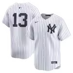 Youth New York Yankees Jazz Chisholm Jr. Nike White Home Limited Player Jersey
