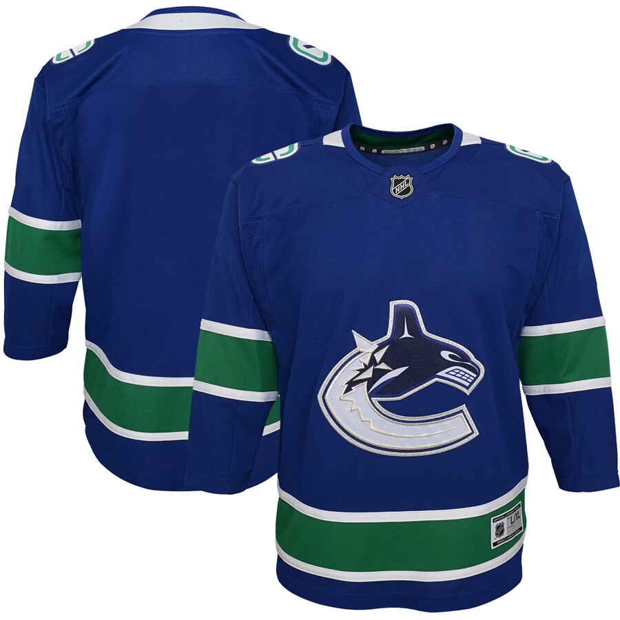 Youth Vancouver Canucks Blue Premier Jersey