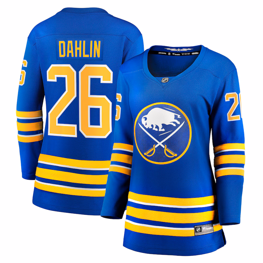 Women's Buffalo Sabres Rasmus Dahlin Fanatics Royal Home Breakaway Jersey