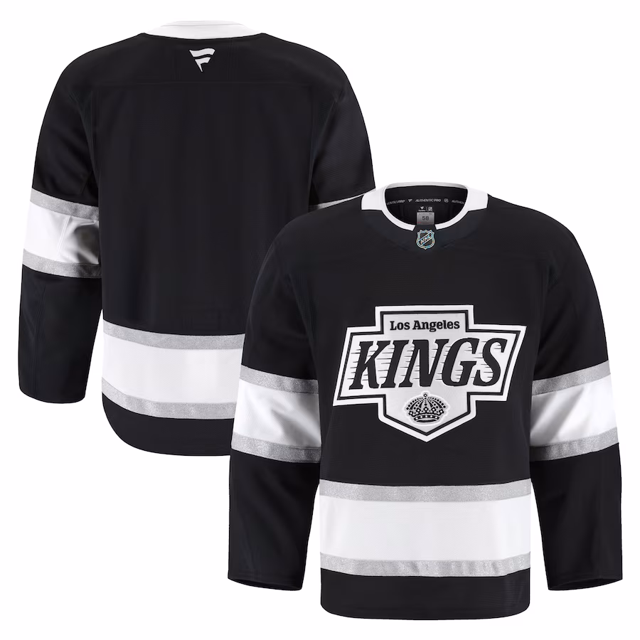 Men's Los Angeles Kings Fanatics Black Home Authentic Pro Jersey