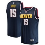 Men's Denver Nuggets Nikola Jokic Fanatics Navy Big & Tall Fast Break Player Jersey - Icon Edition