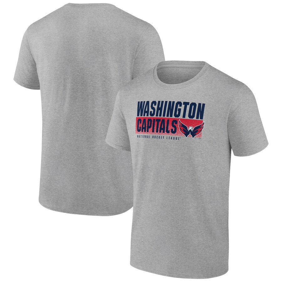Men's Washington Capitals Heathered Gray Jet Speed T-Shirt
