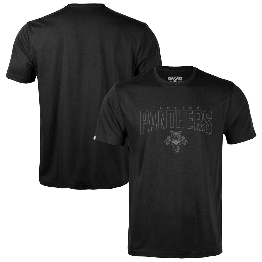 Men's Florida Panthers Levelwear Black Richmond Darkmoon T-Shirt