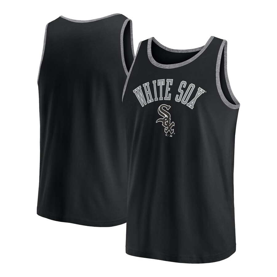 Men's Chicago White Sox Fanatics Black Bet Tank Top