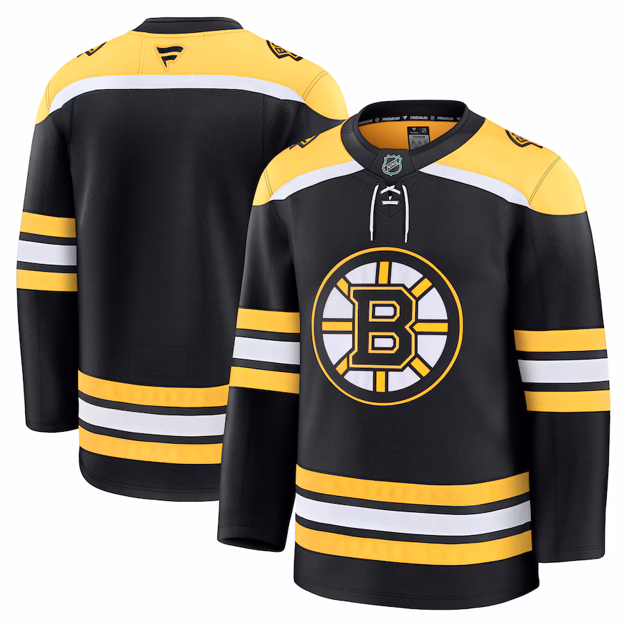 Men's Boston Bruins Fanatics Black Home Premium Jersey
