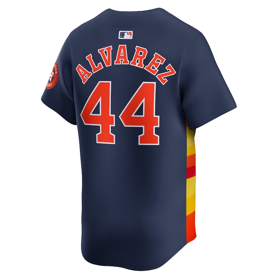 Men's Houston Astros Yordan Alvarez Nike Navy Alternate Limited Player Jersey