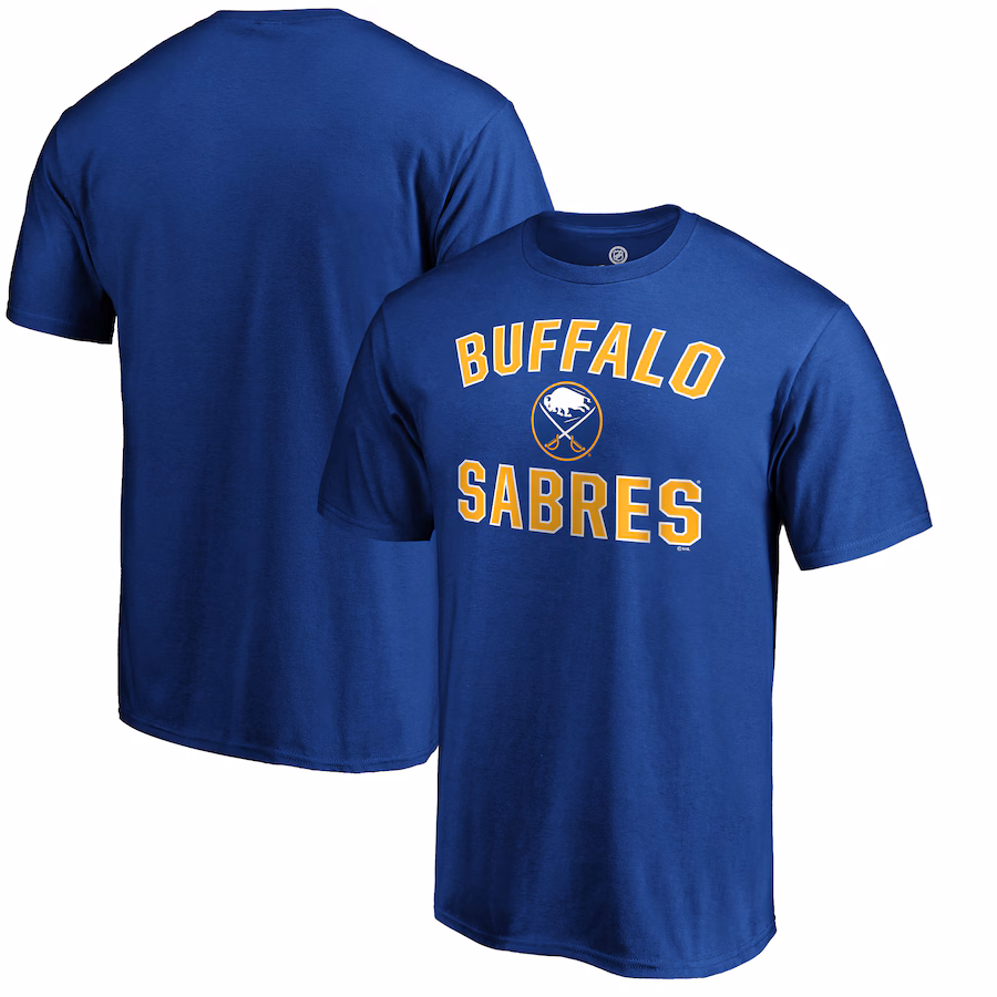 Men's Buffalo Sabres Royal Victory Arch T-Shirt
