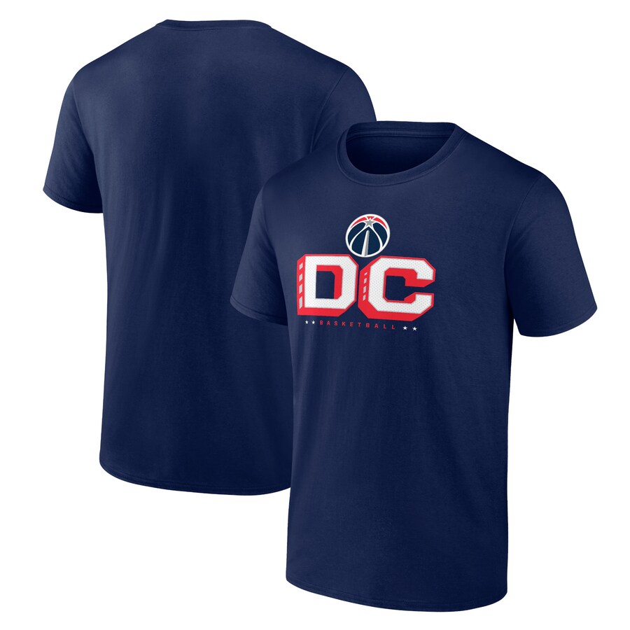 Men's Washington Wizards Navy Pick & Roll Coverage T-Shirt
