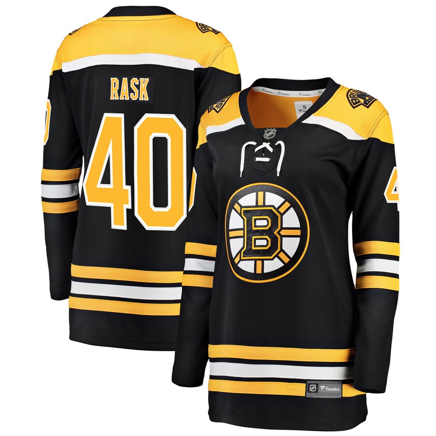 Women's Boston Bruins Tuukka Rask Fanatics Branded Black Home Breakaway Player Jersey