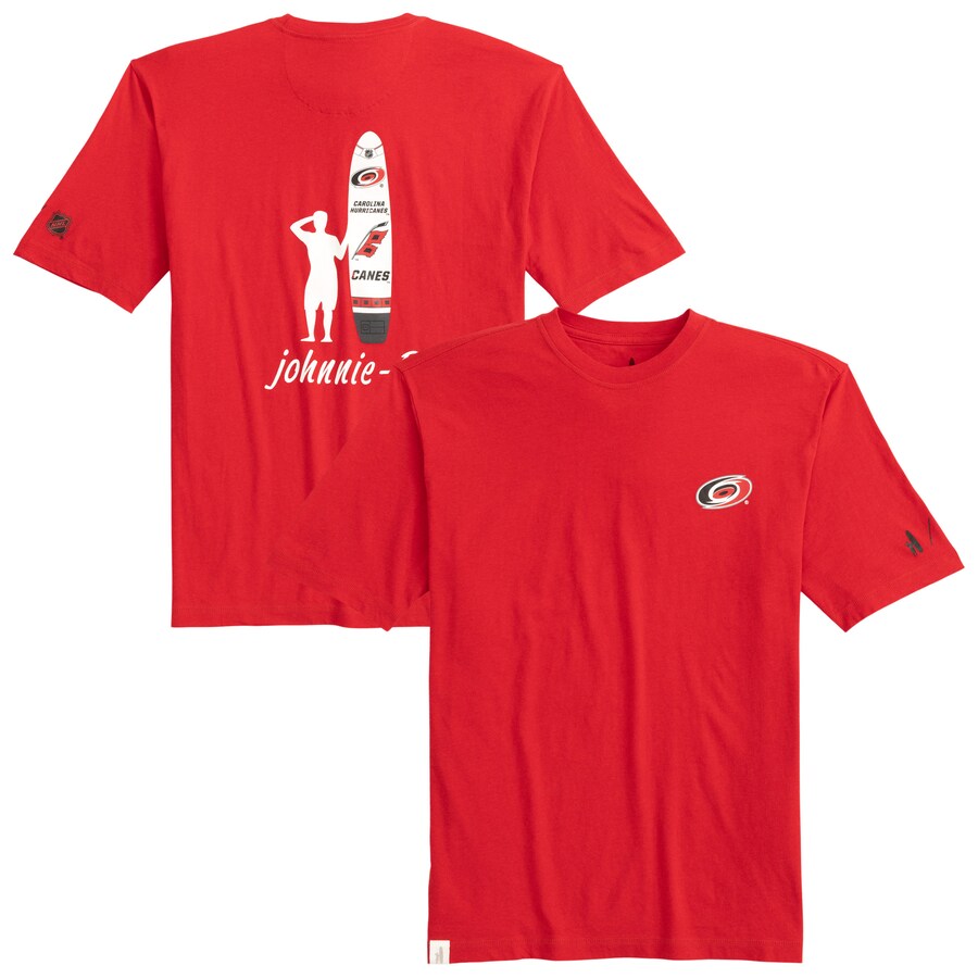 Men's Carolina Hurricanes johnnie-O Red Heathered Spencer T-Shirt
