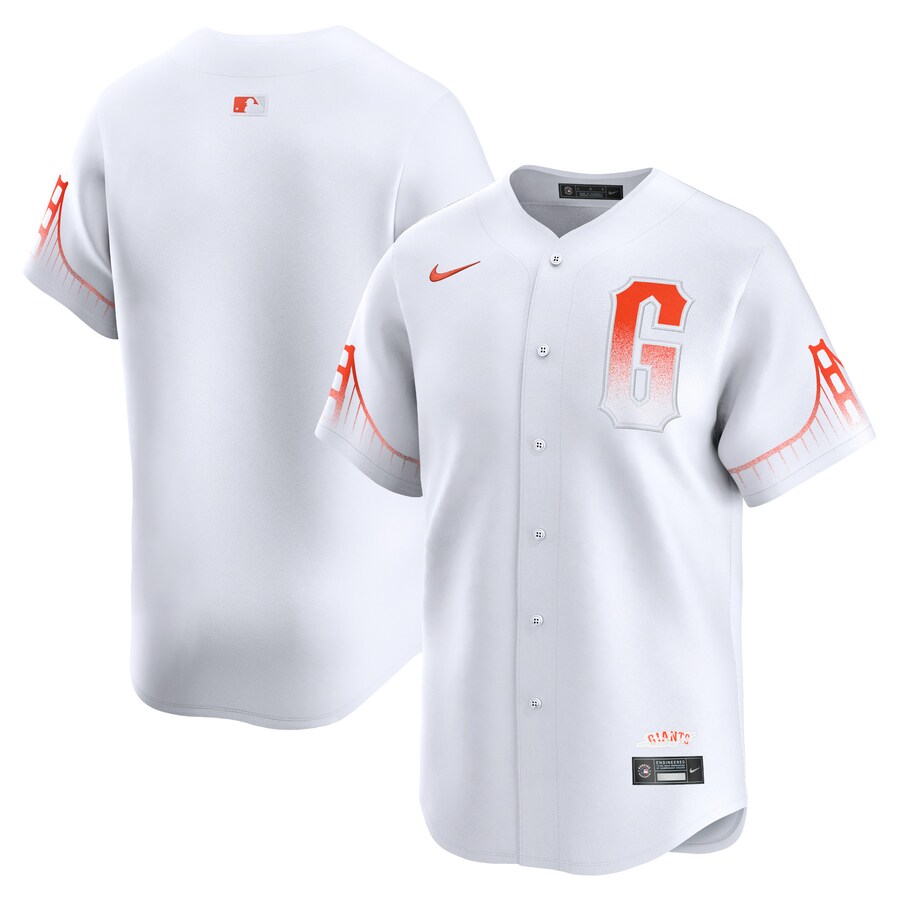 Men's San Francisco Giants Nike White City Connect Limited Jersey