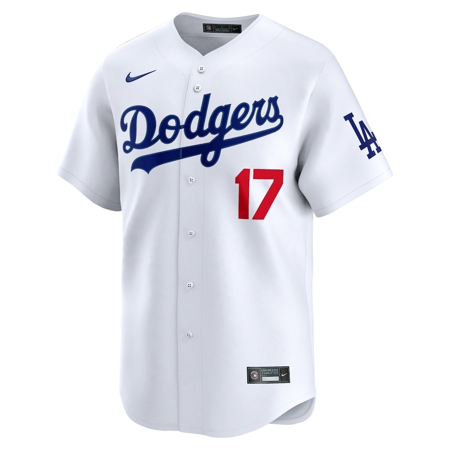 Men's Los Angeles Dodgers Shohei Ohtani Nike White Home Limited Player Jersey