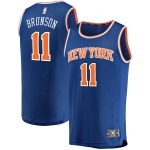 Men's New York Knicks Jalen Brunson Fanatics Blue Fast Break Replica Jersey - Icon Edition