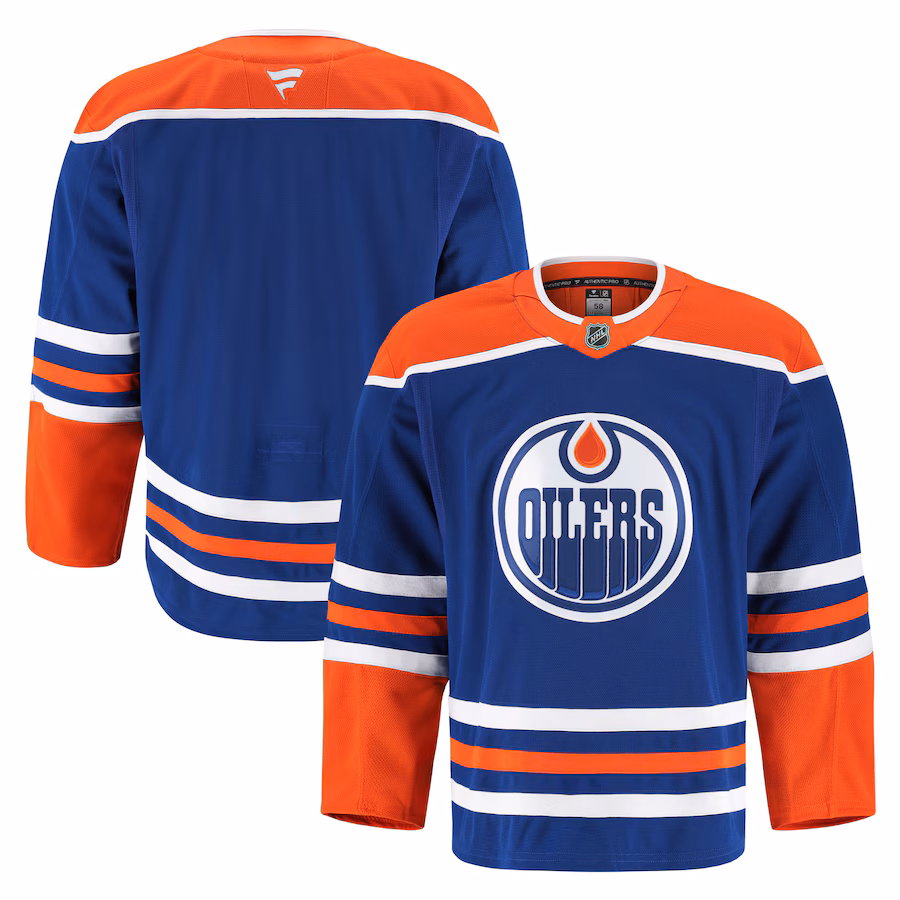 Men's Edmonton Oilers Fanatics Royal Home Authentic Pro Jersey