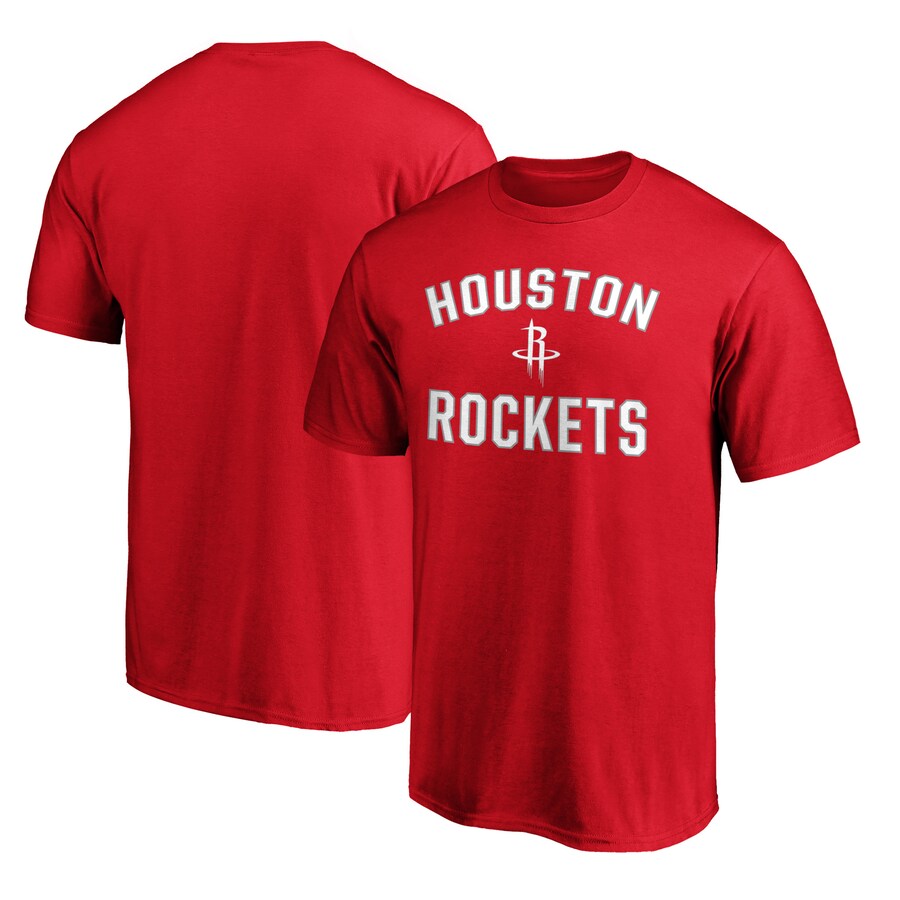 Men's Houston Rockets Red Victory Arch T-Shirt