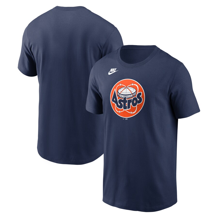 Men's Houston Astros Nike Navy Cooperstown Collection Team Logo T-Shirt