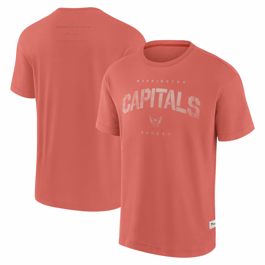 Men's Washington Capitals Fanatics Red Elements Weathered Tonal Future Ground T-Shirt