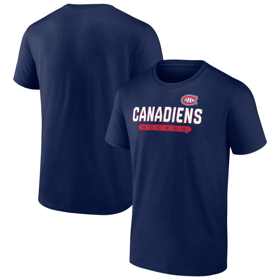 Men's Montreal Canadiens Navy Spirit T-Shirt