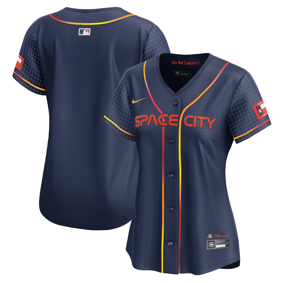 Women's Houston Astros Nike Navy City Connect Limited Jersey