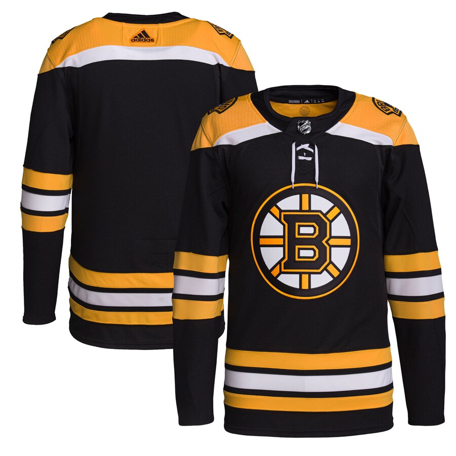 Men's Boston Bruins adidas Black Home Primegreen Authentic Pro Jersey