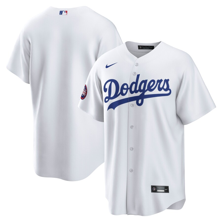 Men's Los Angeles Dodgers Nike White 2025 MLB World Tour: Tokyo Series Home Replica Jersey