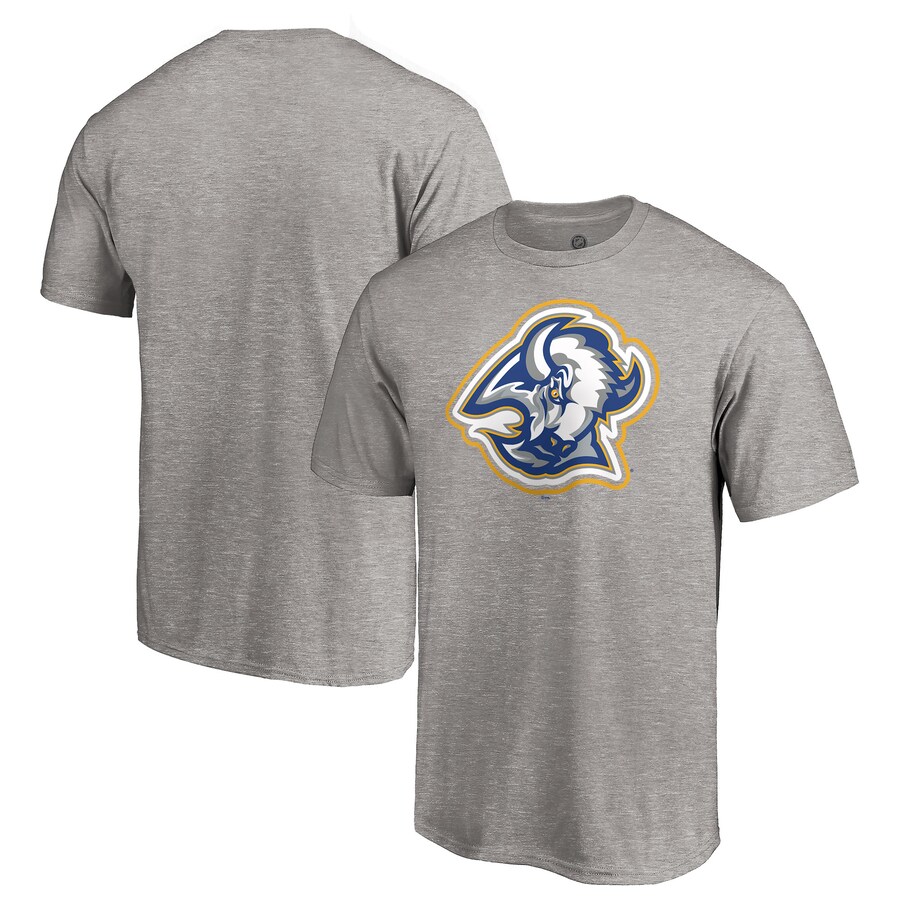 Men's Buffalo Sabres Heather Gray Special Edition Secondary Logo T-Shirt