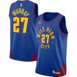 Unisex Denver Nuggets Jamal Murray Jordan Brand Blue Swingman Jersey - Statement Edition