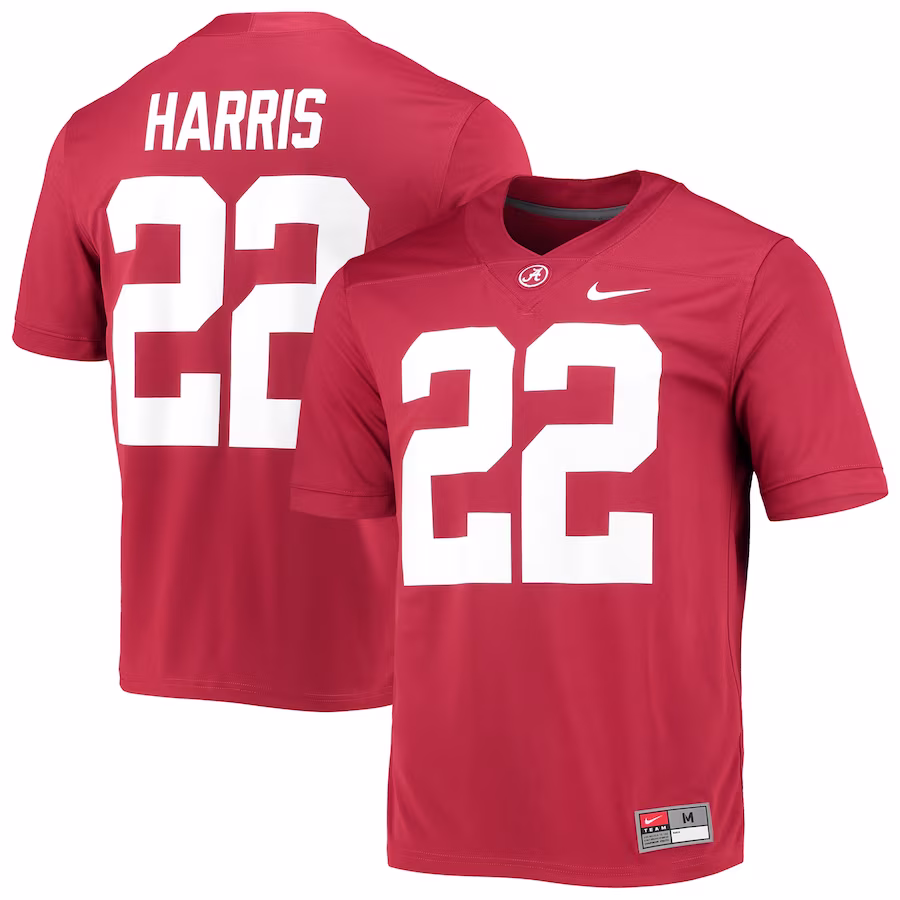 Najee Harris Alabama Crimson Tide Nike 2021 Draft Class Game Jersey - Crimson