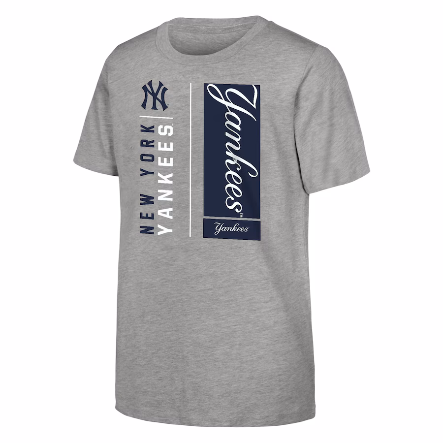 Youth New York Yankees Heather Gray The MVP T-Shirt