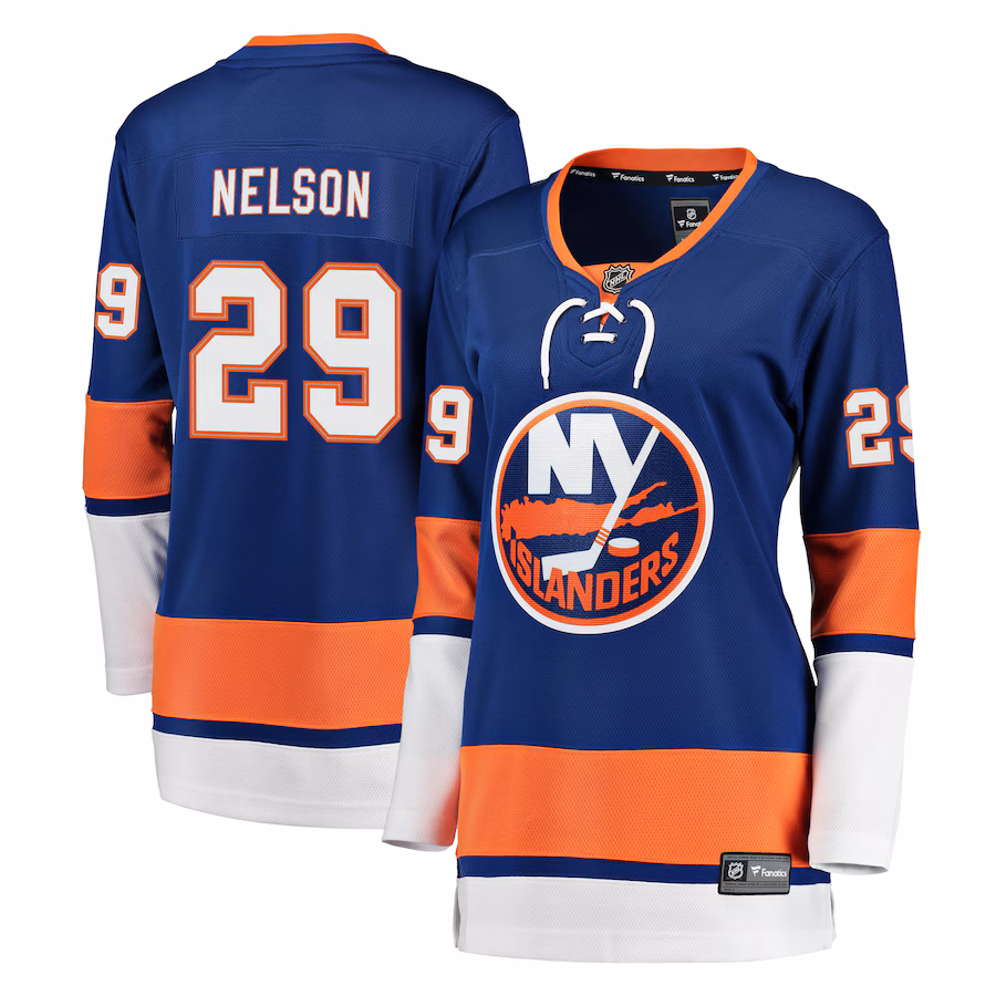 Women's New York Islanders Brock Nelson Fanatics Royal Breakaway Player Jersey