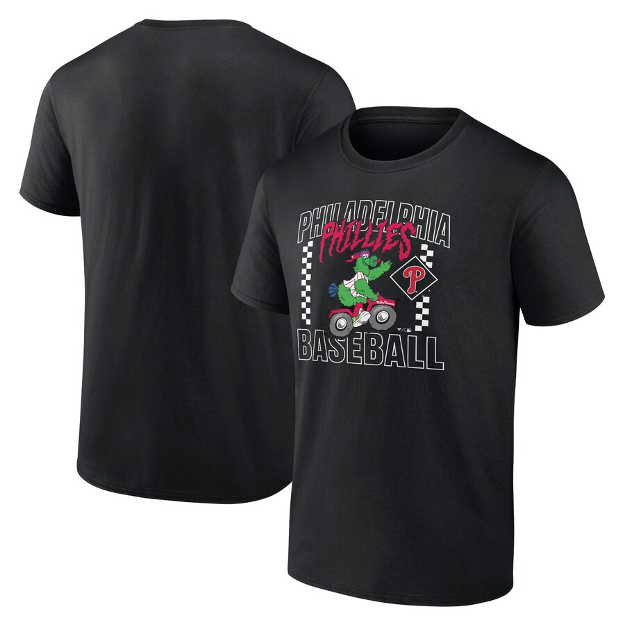 Men's Philadelphia Phillies Black MX T-Shirt