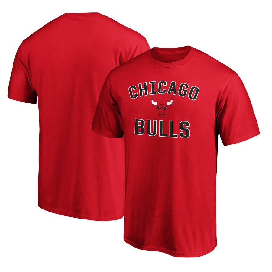 Men's Chicago Bulls Red Victory Arch T-Shirt