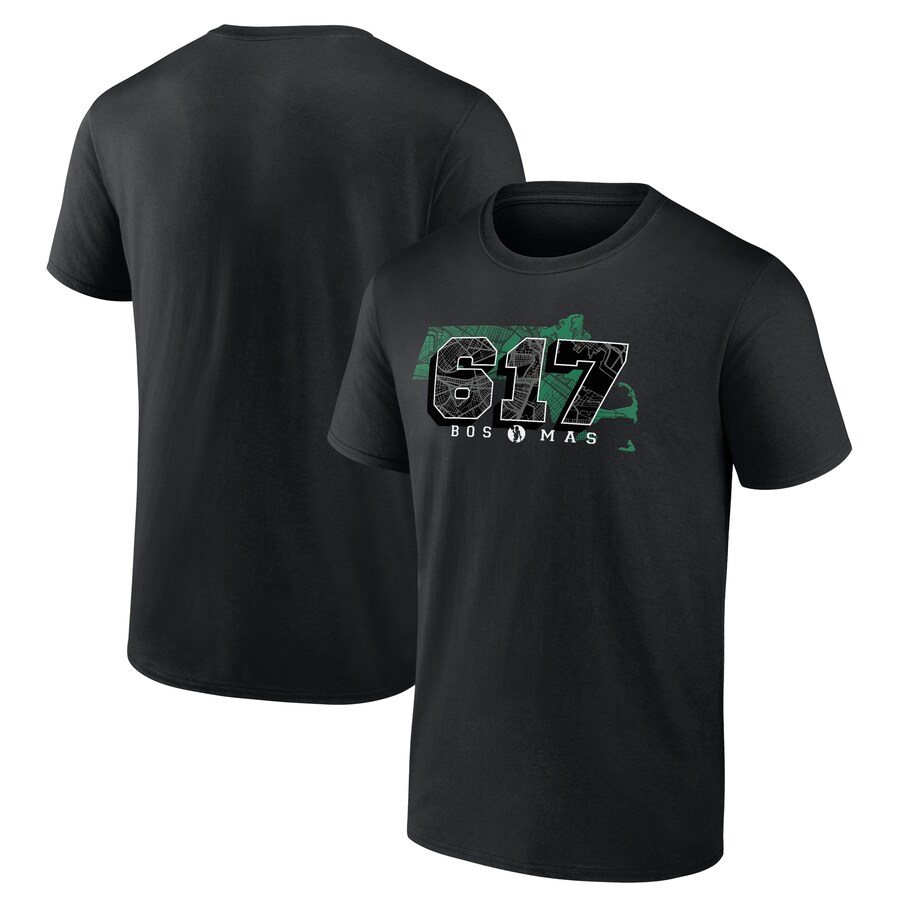 Men's Boston Celtics  Black Core Hometown Launch T-Shirt